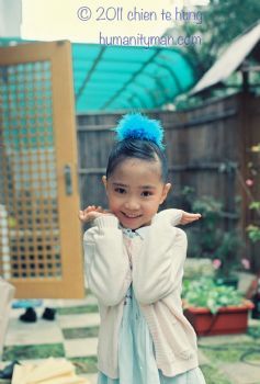小女兒的舞蹈課發表會